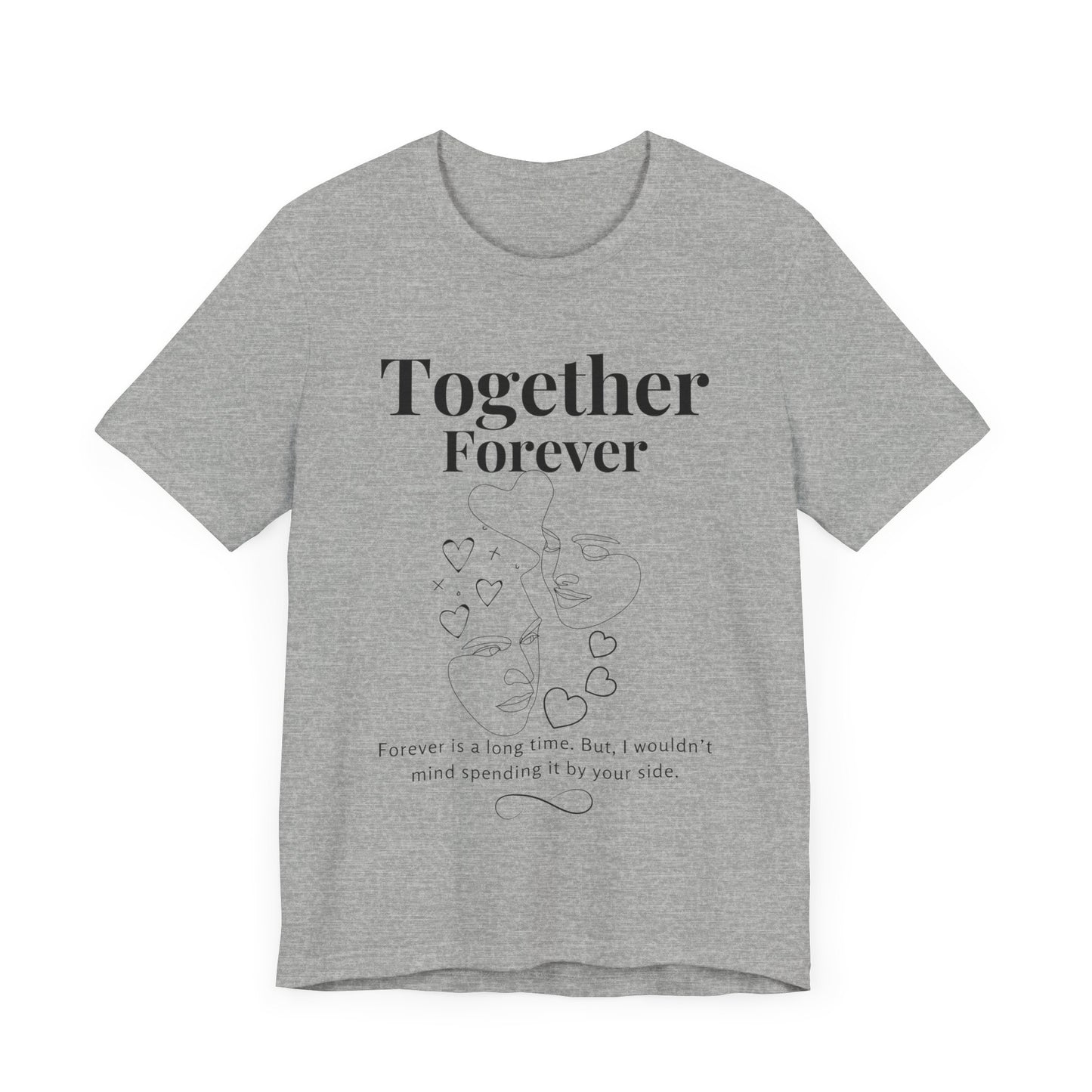 T-shirts Couple "Together Forever" –