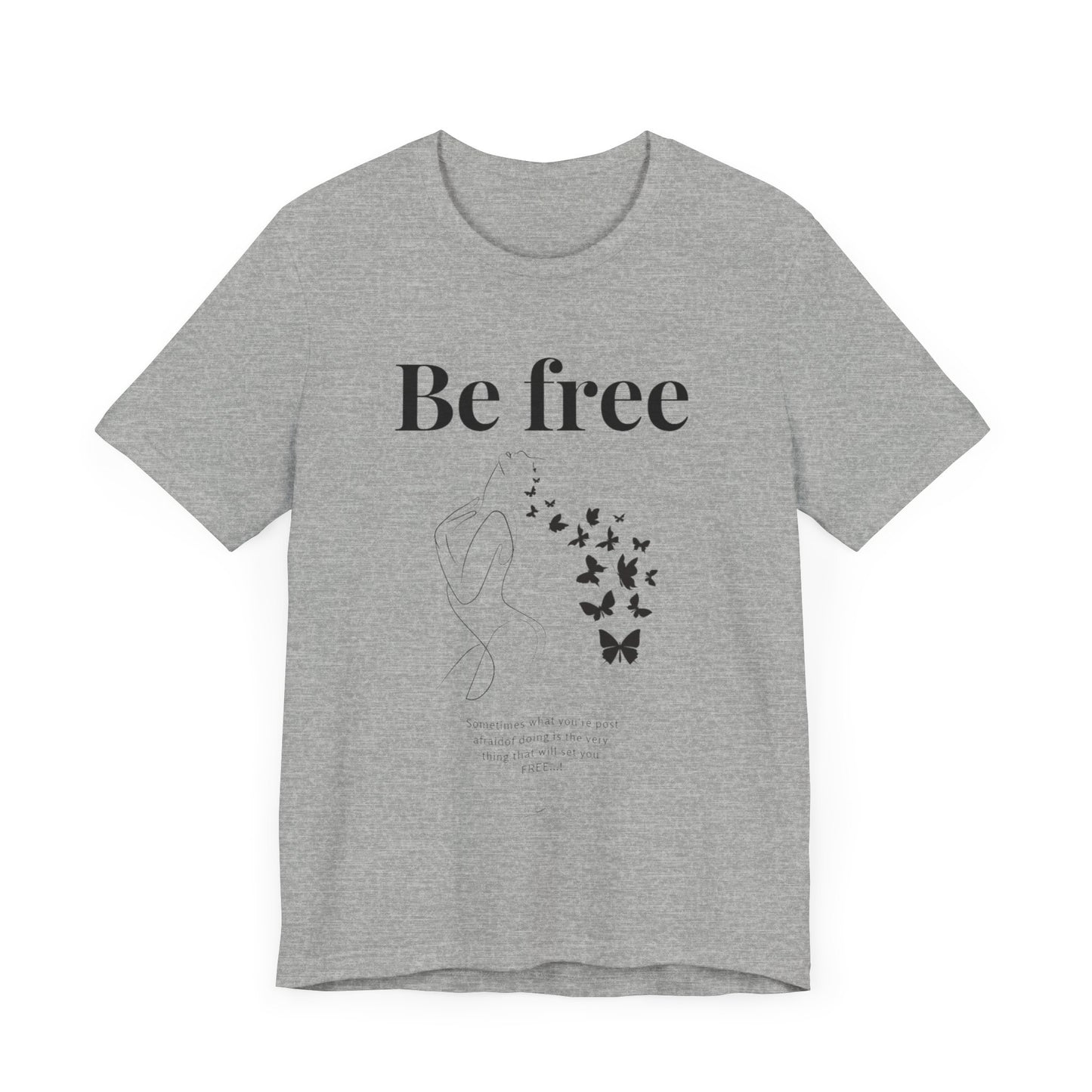 T-shirt "Be Free" – Libre d’être soi