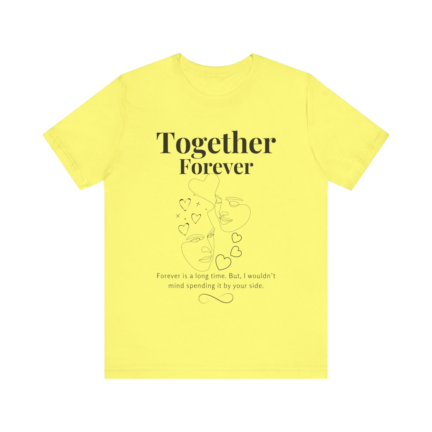 T-shirts Couple "Together Forever" –