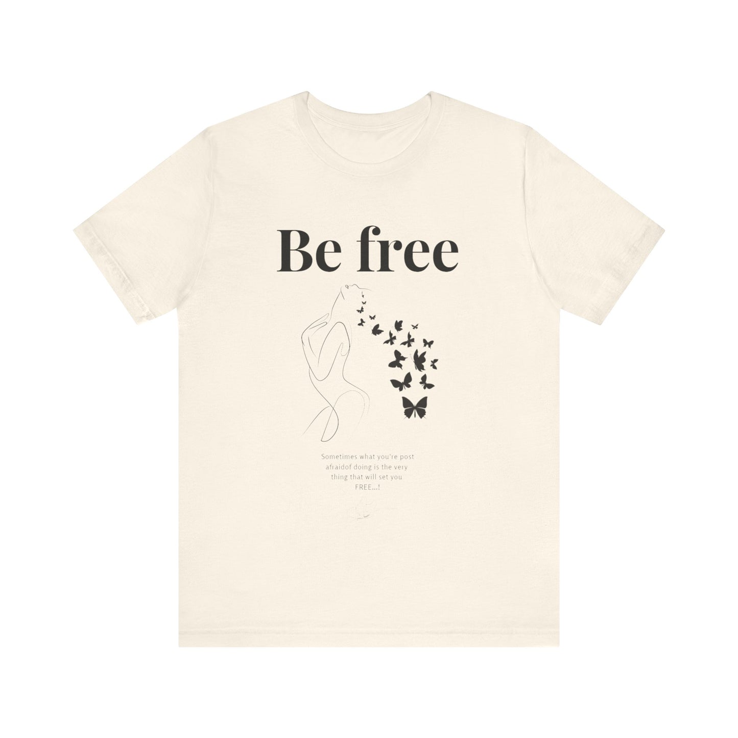T-shirt "Be Free" – Libre d’être soi