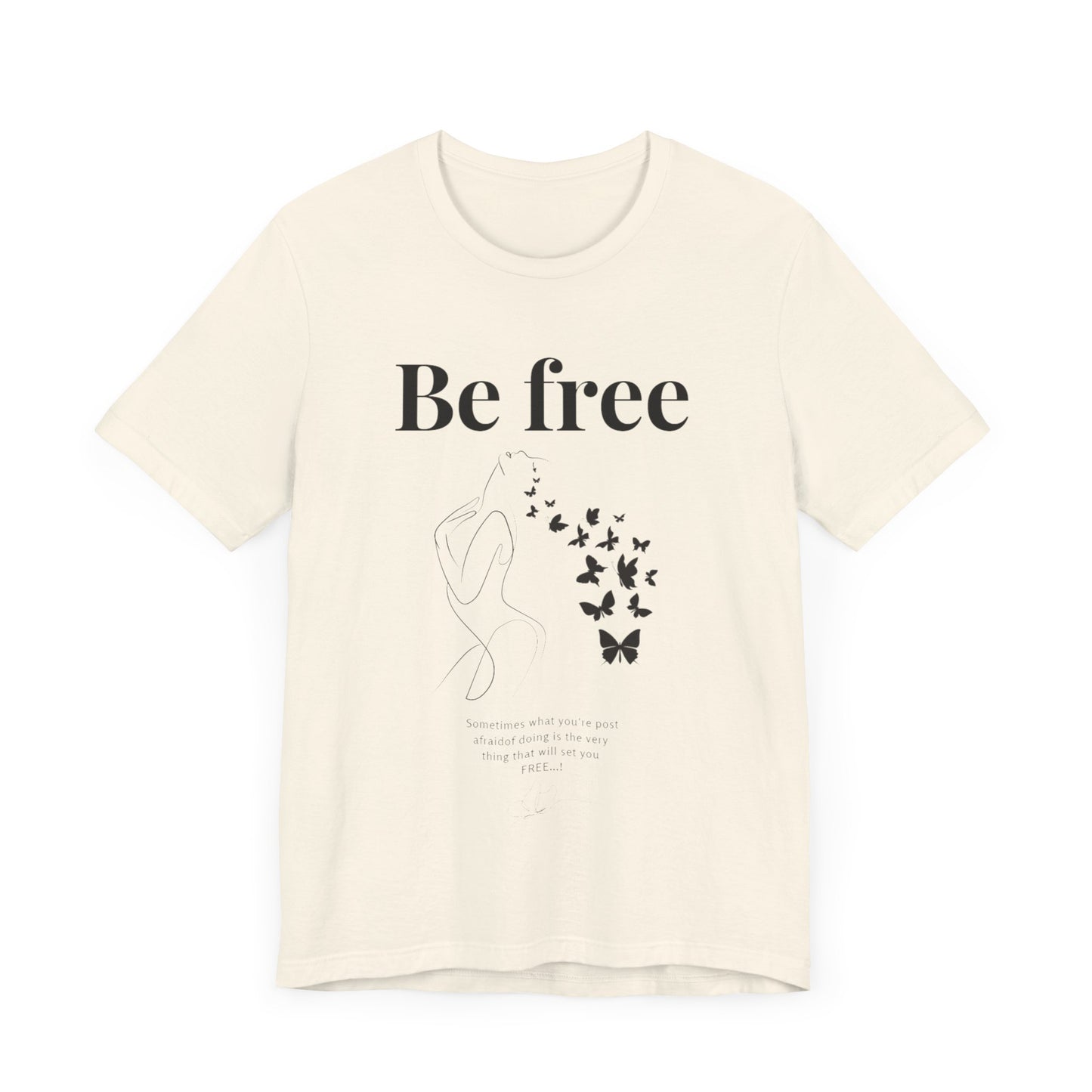 T-shirt "Be Free" – Libre d’être soi