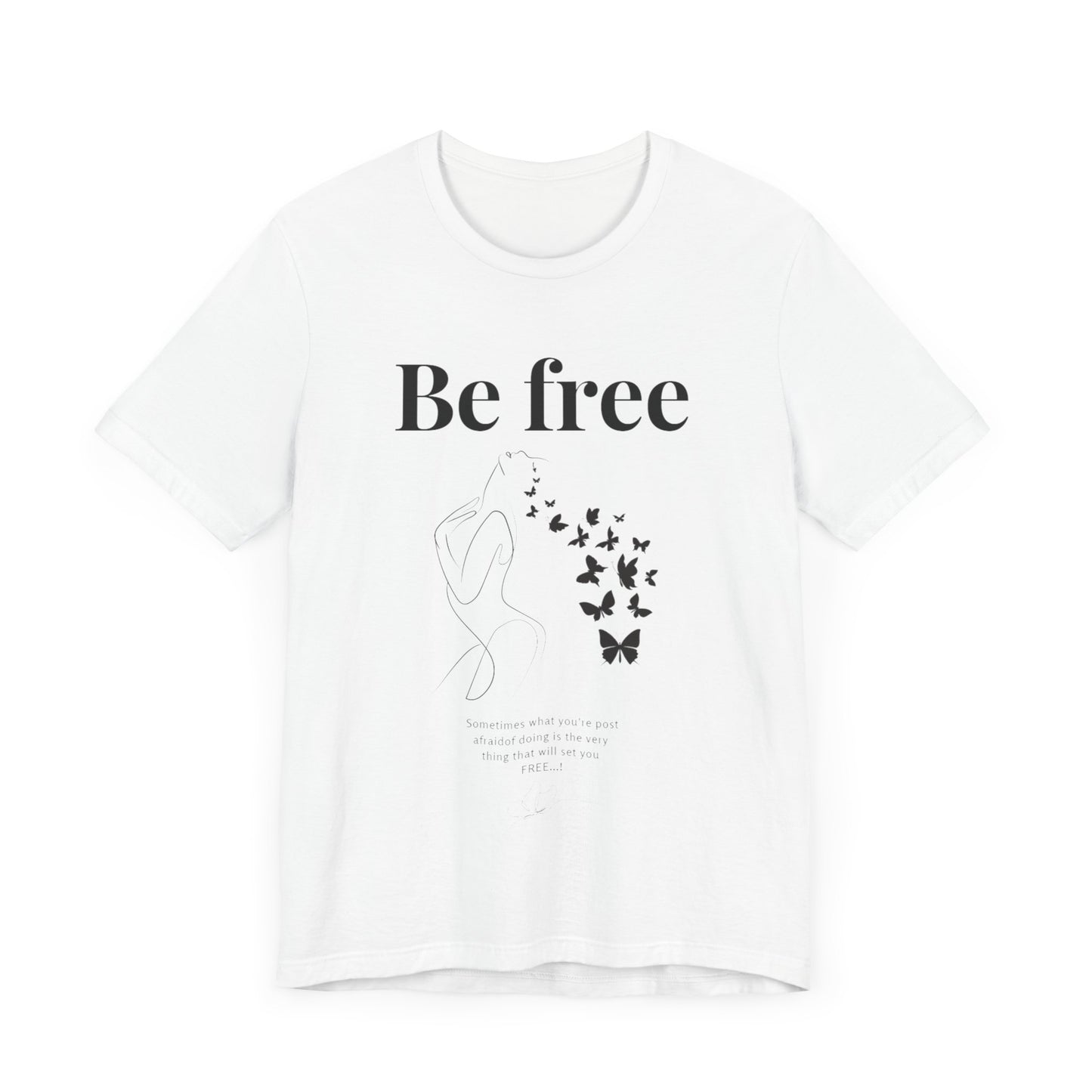 T-shirt "Be Free" – Libre d’être soi