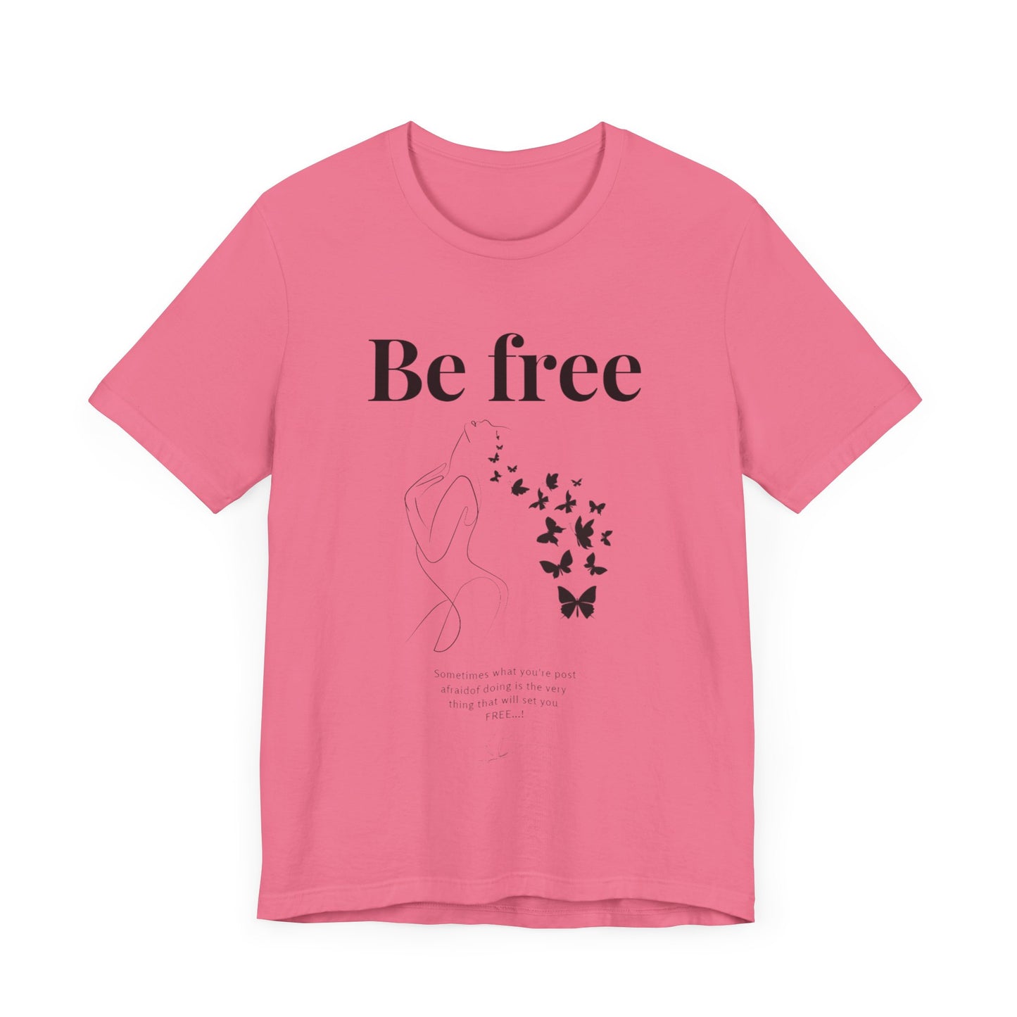 T-shirt "Be Free" – Libre d’être soi