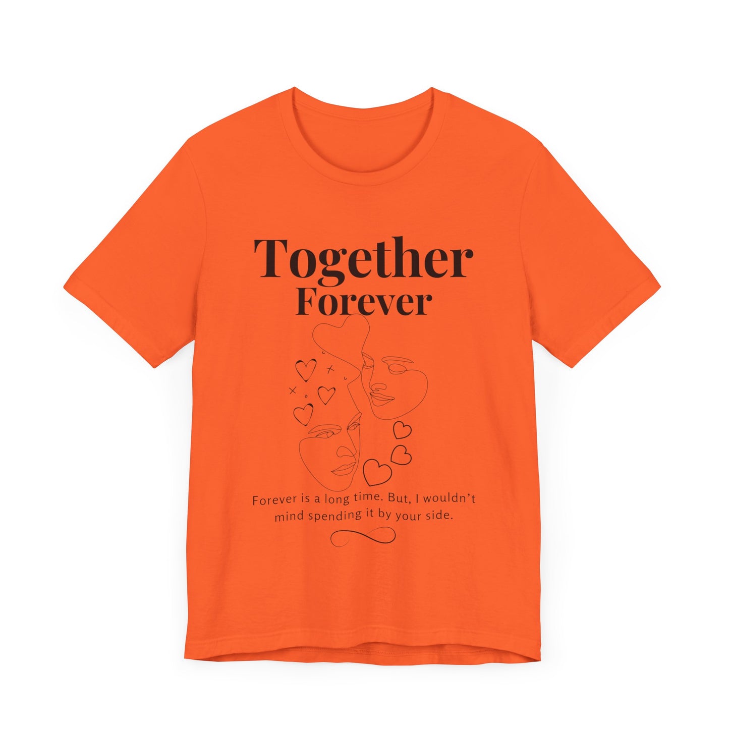 T-shirts Couple "Together Forever" –