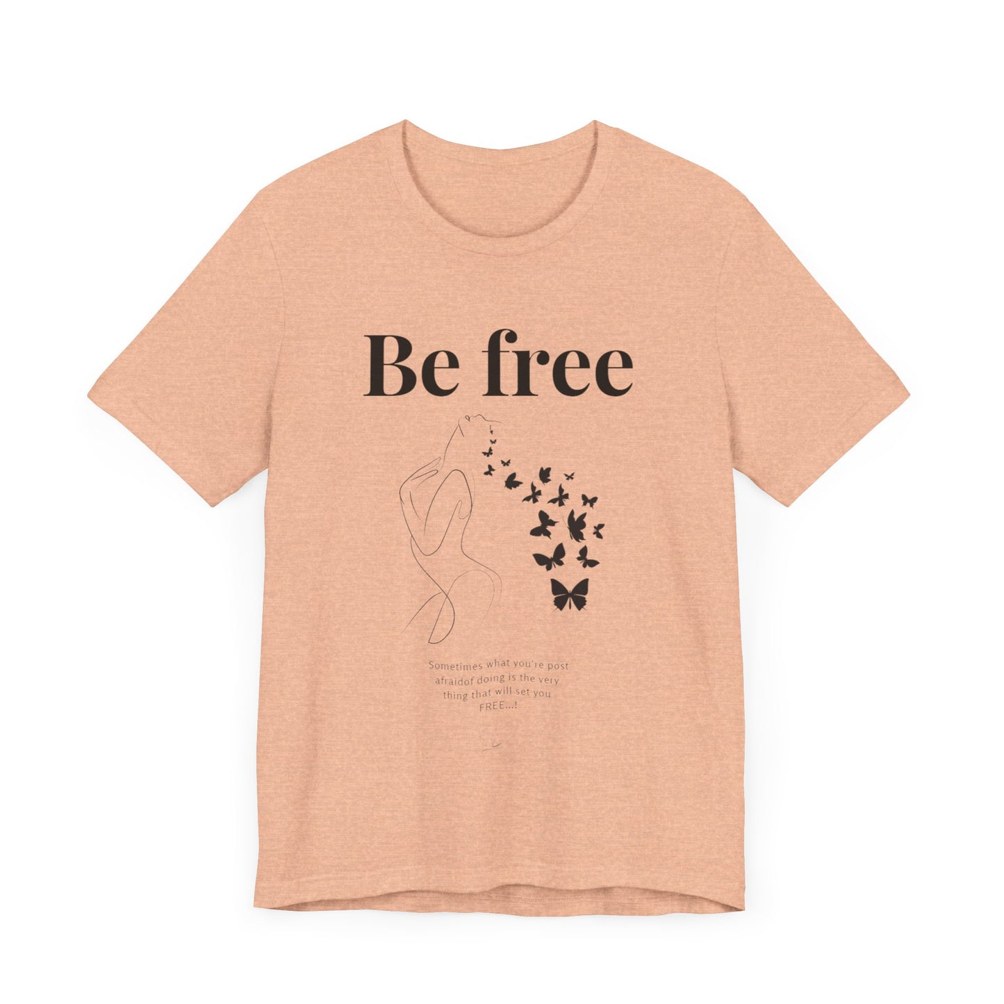 T-shirt "Be Free" – Libre d’être soi
