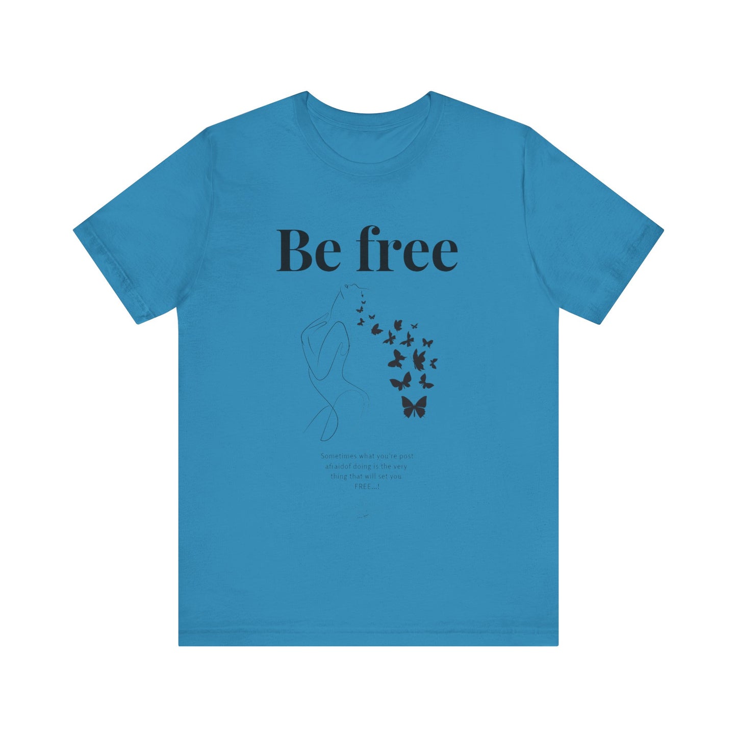 T-shirt "Be Free" – Libre d’être soi