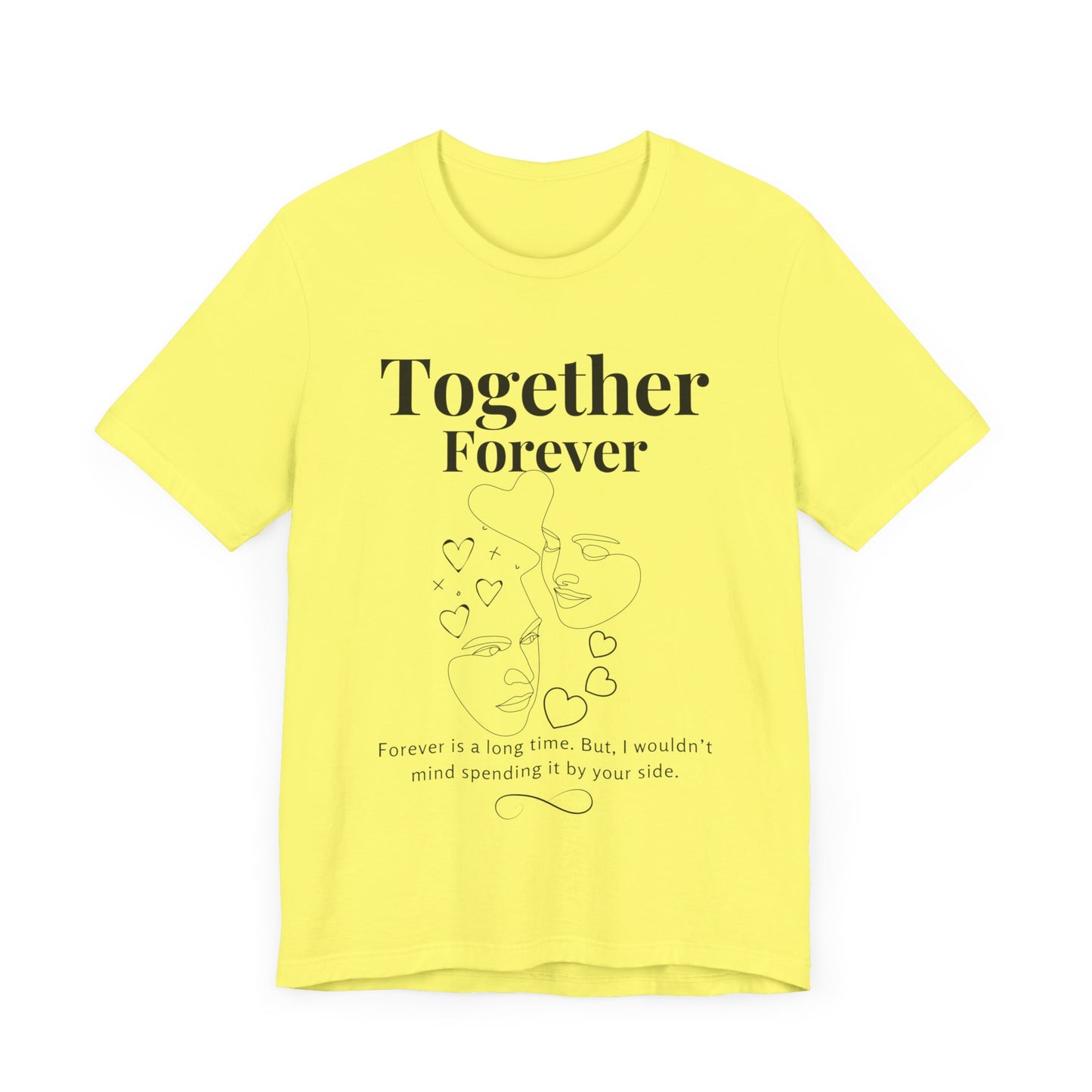 T-shirts Couple "Together Forever" –