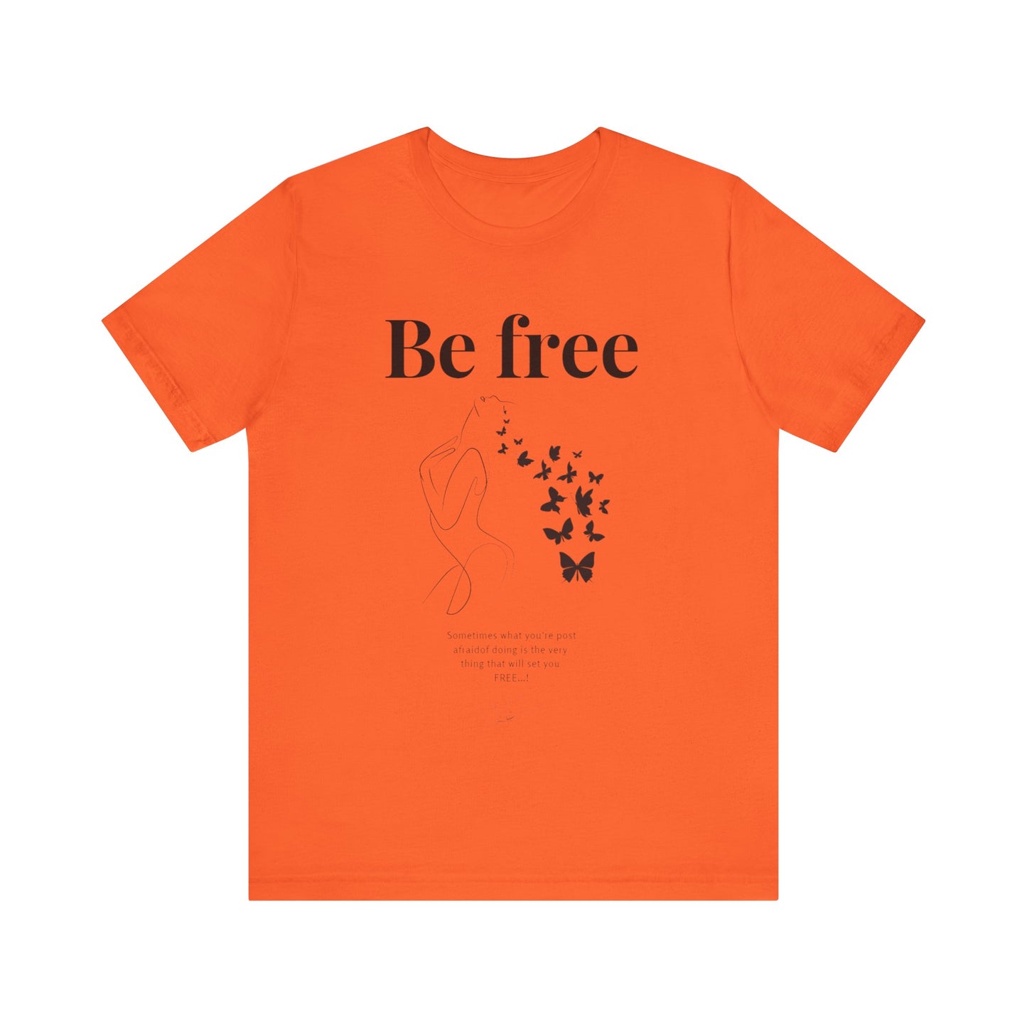 T-shirt "Be Free" – Libre d’être soi