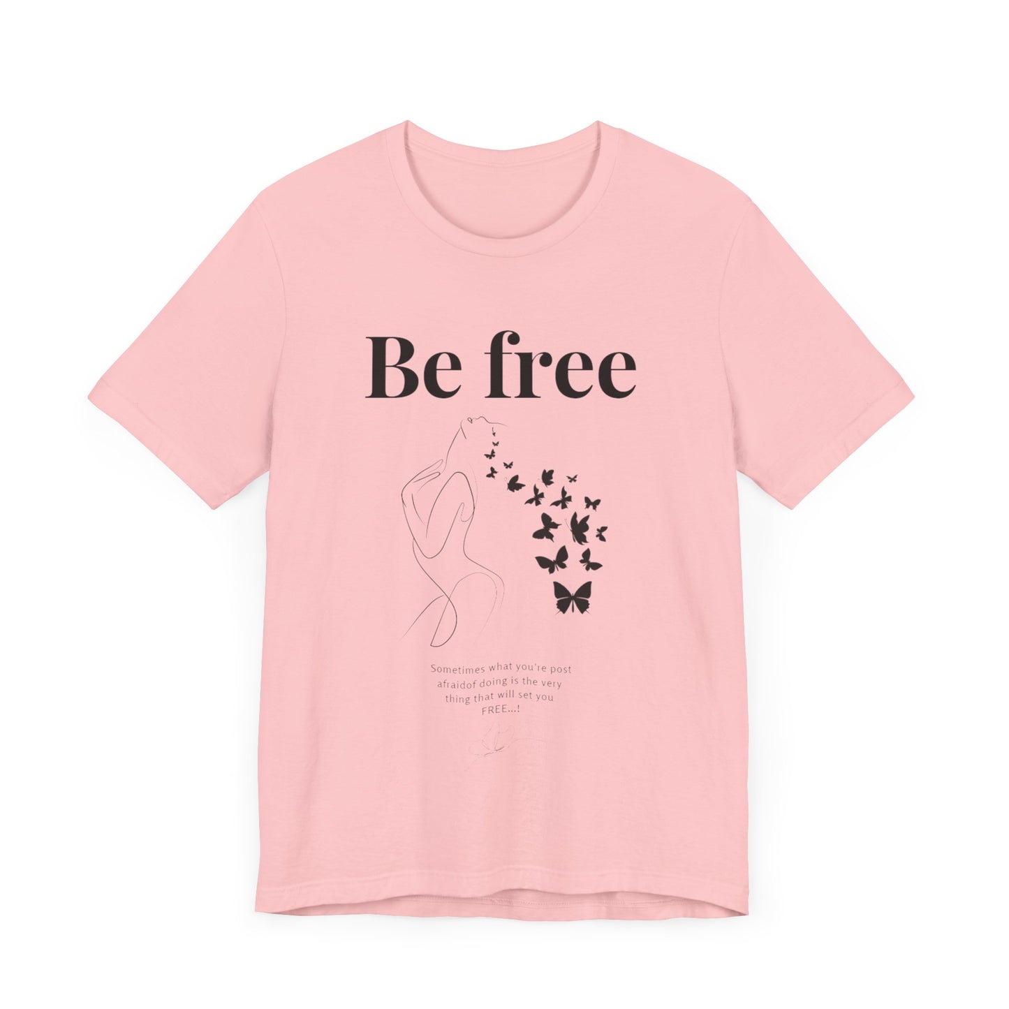T-shirt "Be Free" – Libre d’être soi