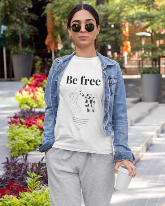 T-shirt "Be Free" – Libre d’être soi
